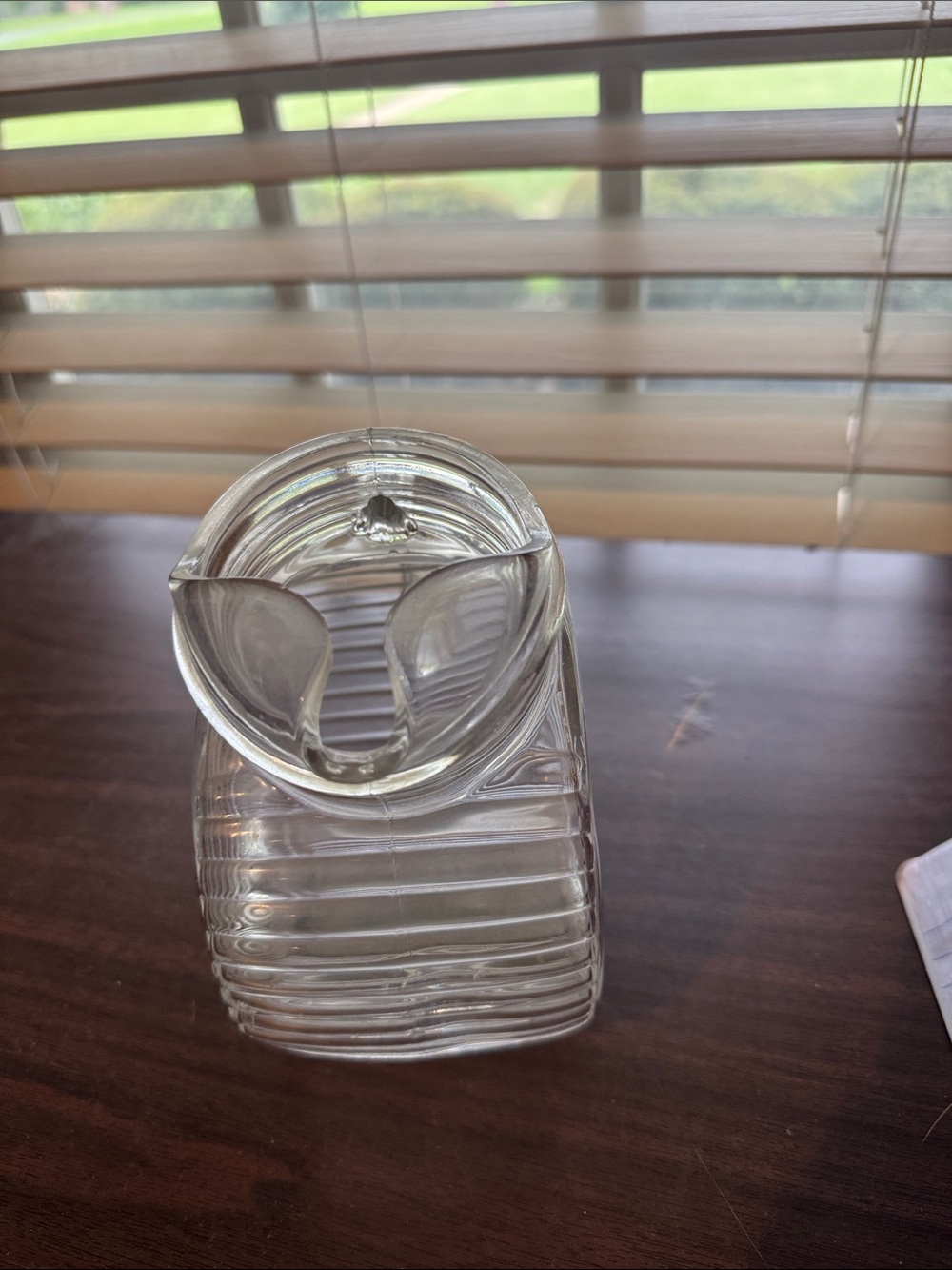 Depression Glass Pitcher - Picture 3 of 3